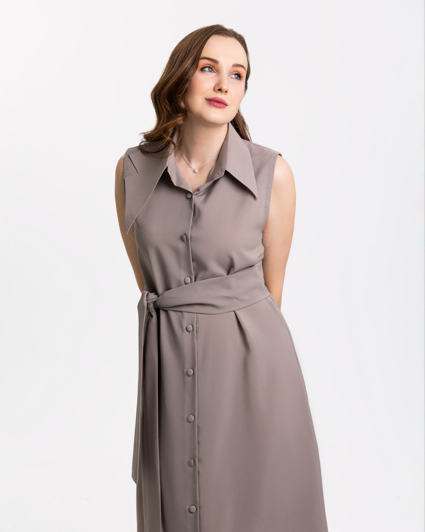 Beige Dress