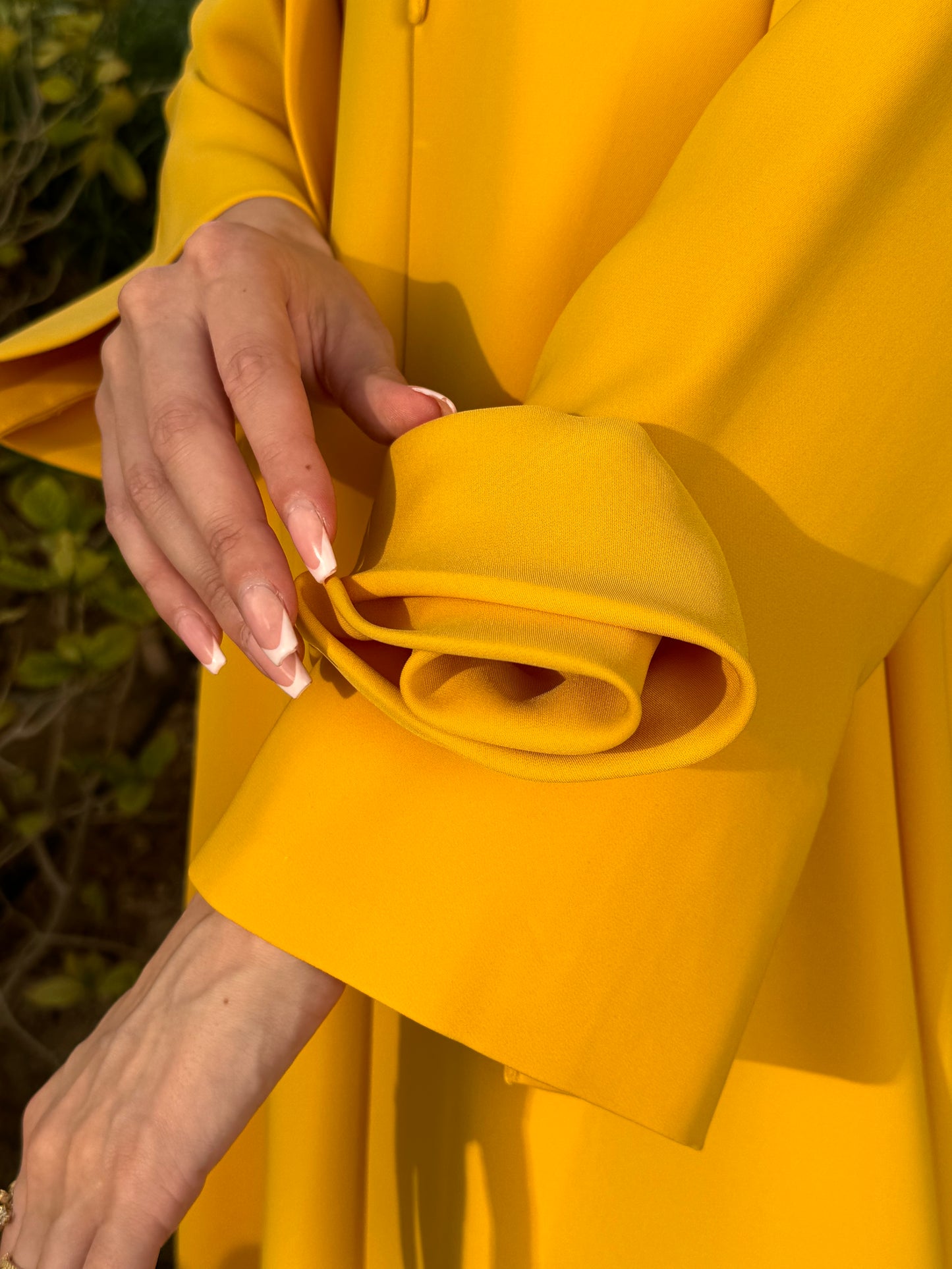 Yellow Abaya