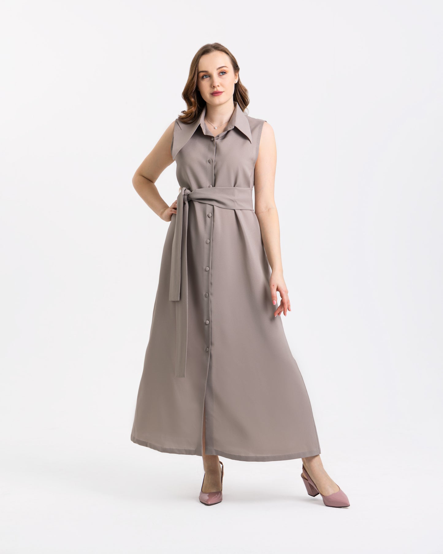 Beige Dress
