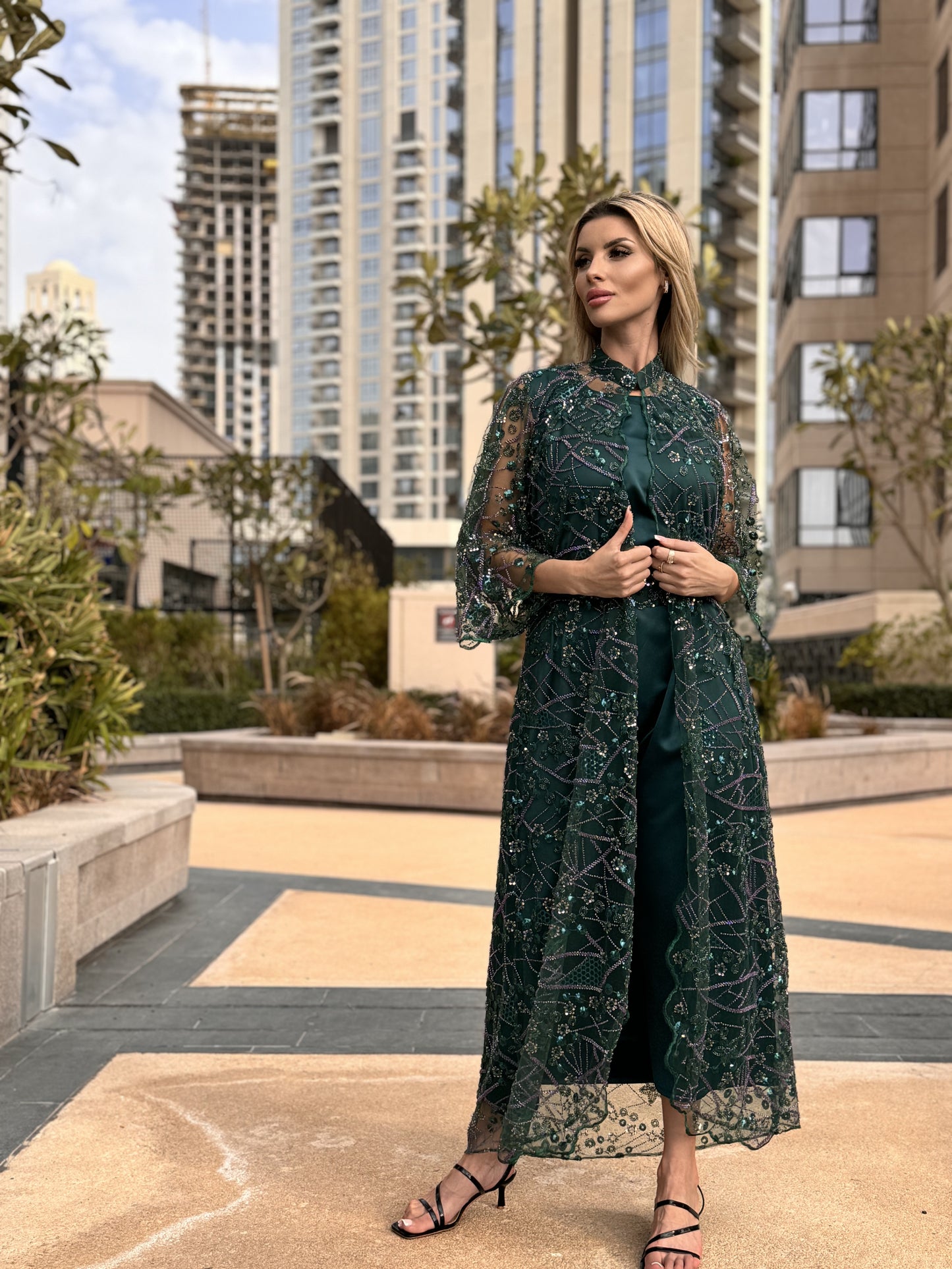 Emerald Grace Kaftan