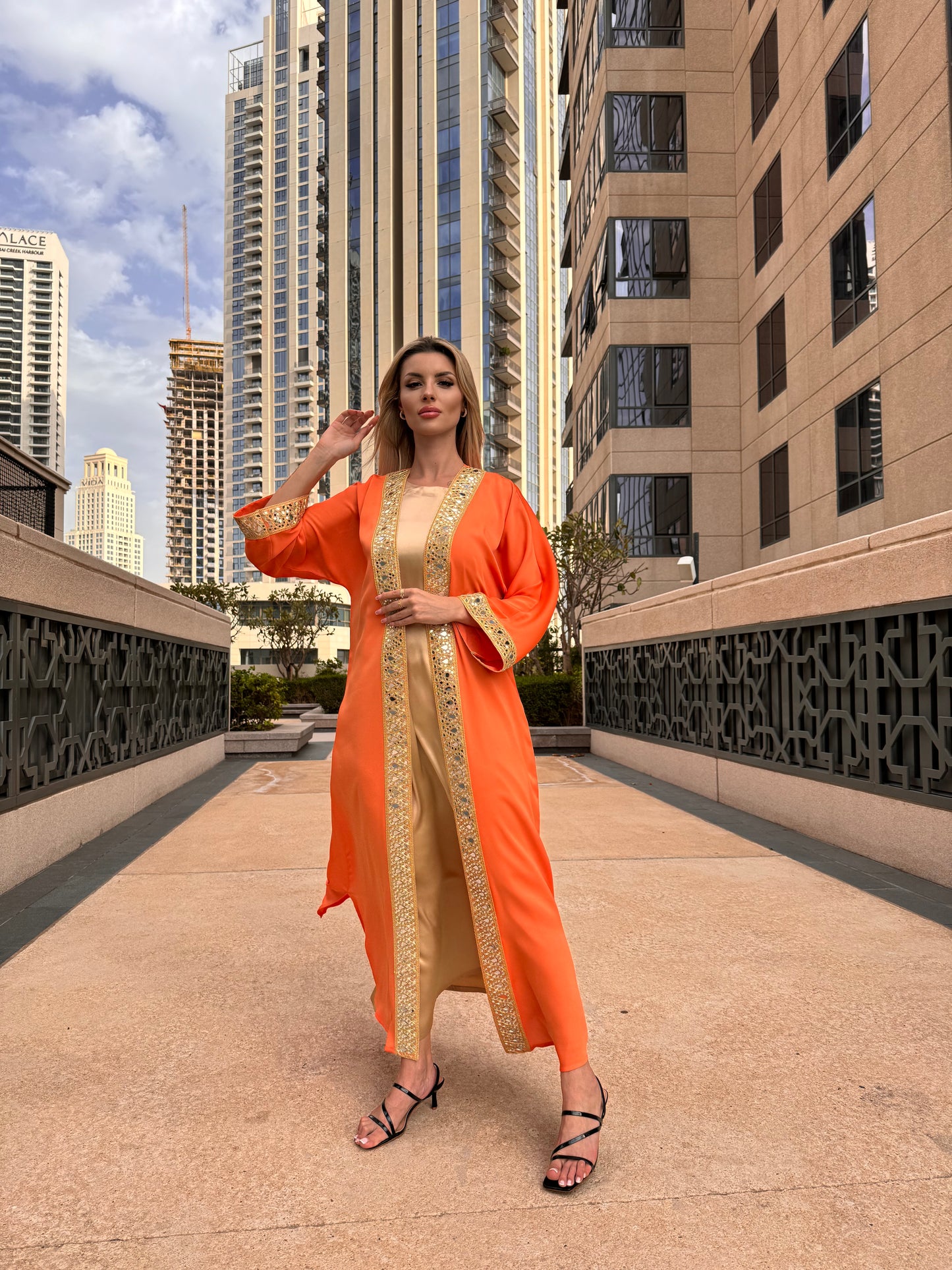 Golden Aura Kaftan