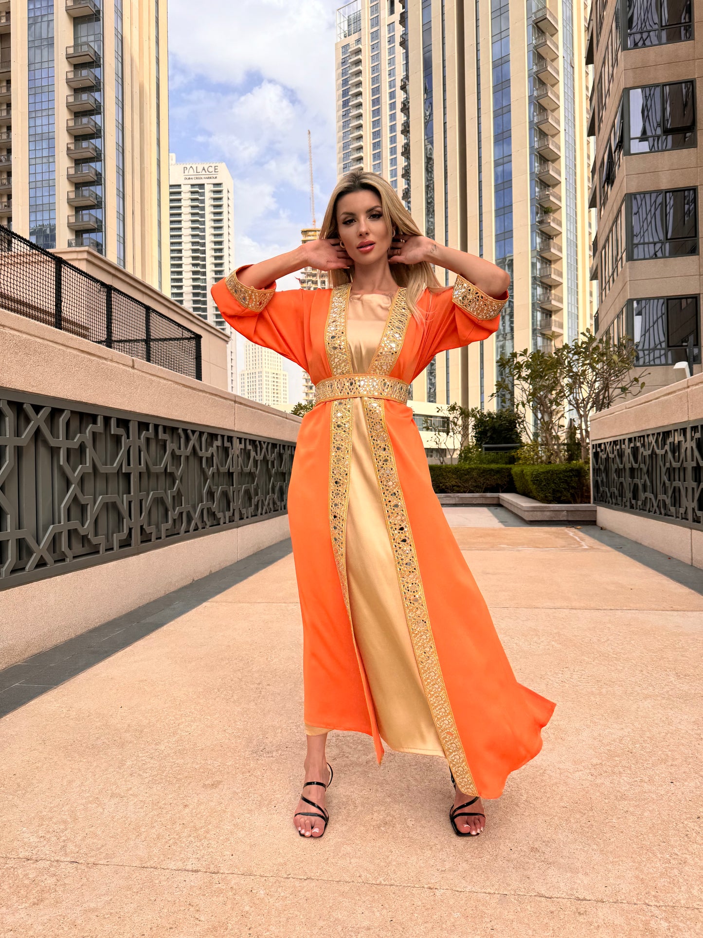 Golden Aura Kaftan