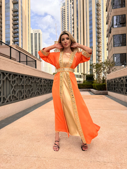 Golden Aura Kaftan