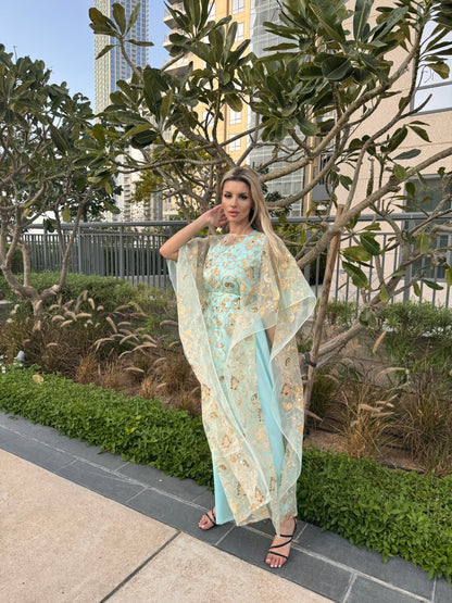 Light Blue Kaftan