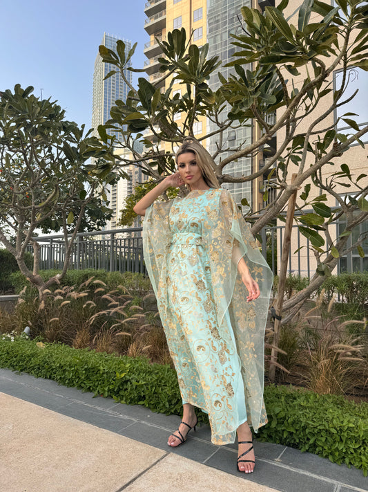 Light Blue Kaftan