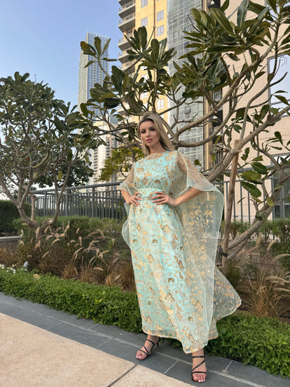 Light Blue Kaftan
