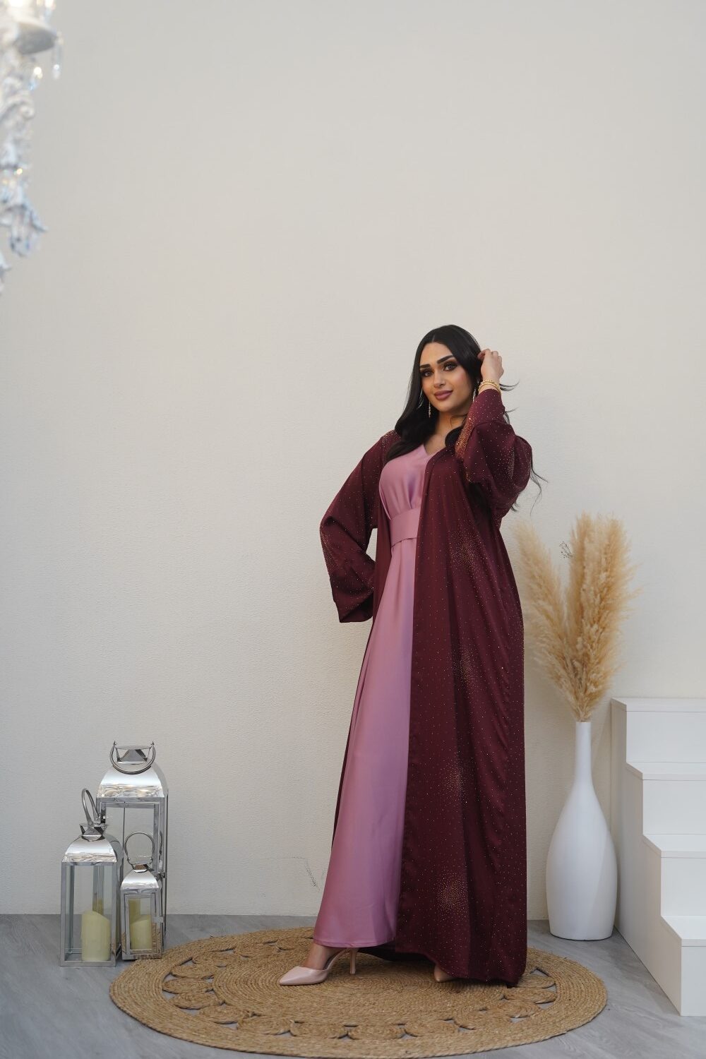 Rose Garnet Kaftan