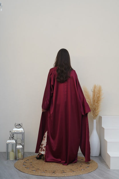 Royal Burgundy Bisht